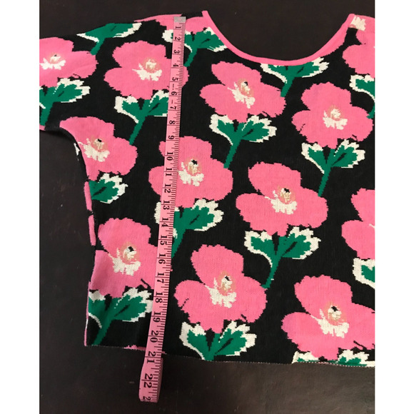 Anthropologie Daily Practice Hazy Daze Sweater Floral Pattern - Picture 7 of 10